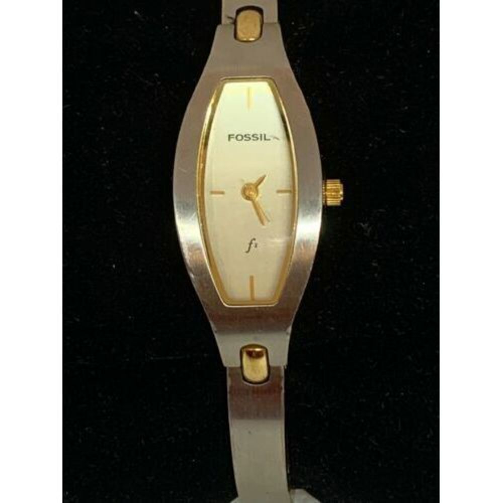 Fossil ES9236 Women Silver Stainless Steel Analog Dial Quartz Genuine Watch E170